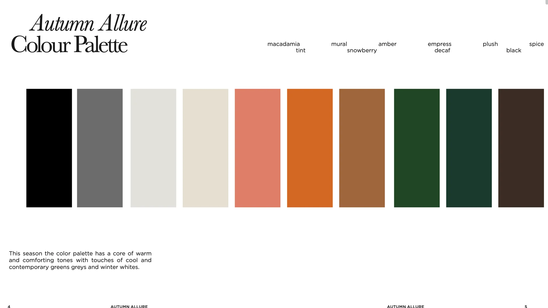 Matt & Nat, Autumn Allure : la palette de couleurs de la saison, du noir au brun